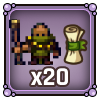 20 Monk Scrolls