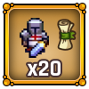 20 Templar Scrolls