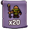 20 Monk Scrolls